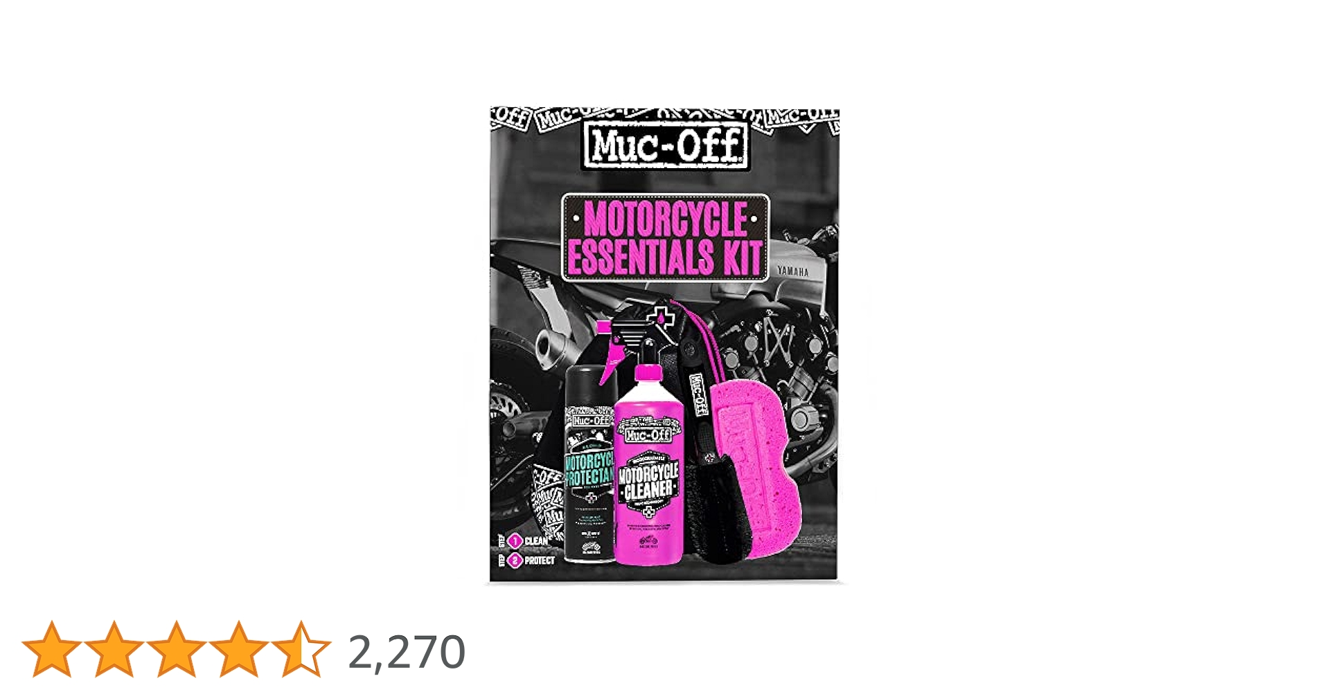 Amazon | #636 MUC-OFF バイク用 Motorcycle Essentials Kit